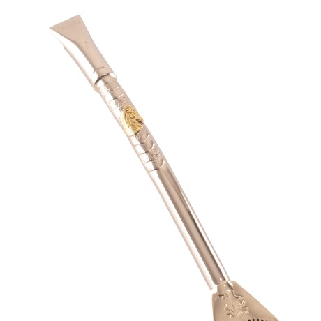 Bombilla de alpaca y bronce A1