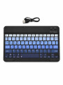 TECLADO BLUETHOOTH CON SOPORTE AZUL