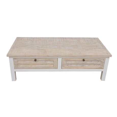 MESA RATONA MADERA-DE-MANGO NATURAL-BEIGE COSTA NATURAL BLANCO