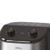 Freidora Air Fryer Midea 4.5 Litros Negra Freidora Air Fryer Midea 4.5 Litros Negra