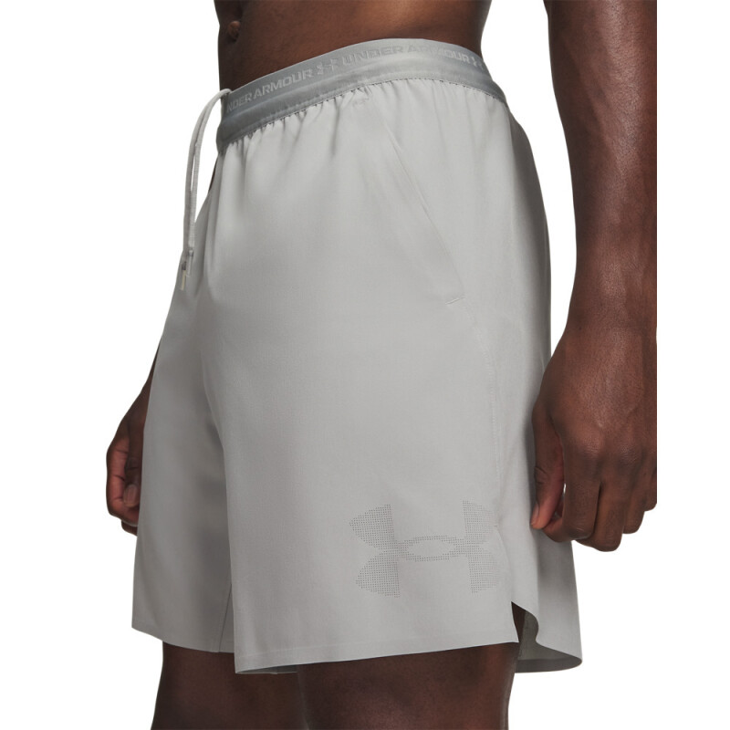 UA Vanish Elite 8in Short-GRY GRY-069