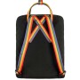 Mochila Fjallraven Kanken Rainbow Unisex Black-Rainbow Pattern