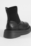 Botas caña elastizada negro