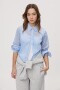 CAMISA ROSAURA STRIPES Celeste