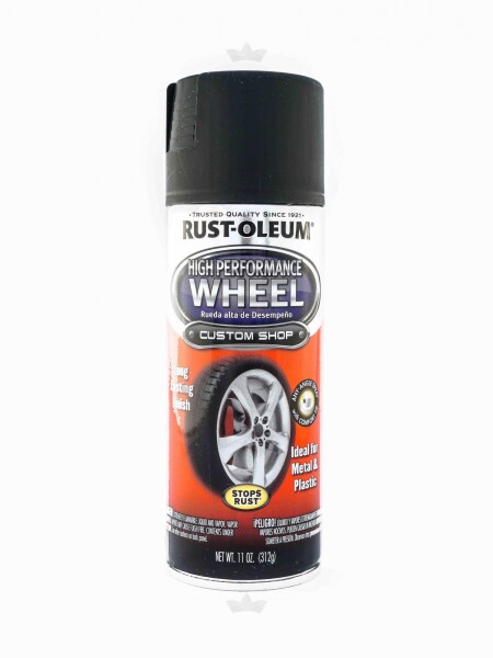 AEROSOL RUST OLEUM AUTO LLANTAS NEGRO MATE- 312GRS N/A