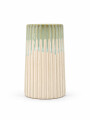 FLORERO BICOLOR OFF WHITE