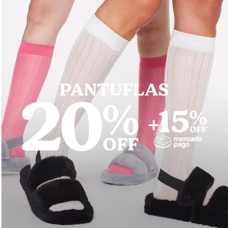 20 % - Pantuflas