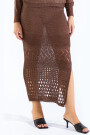 LU SKIRT Chocolate
