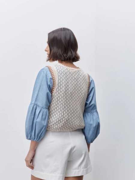 SHORT D.CASSIN SOLI BLANCO