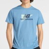 Remera New Balance MT53003 Celeste