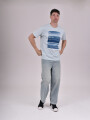 REMERA SEA CELESTE