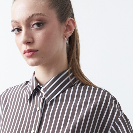 CAMISA FAREO Chocolate