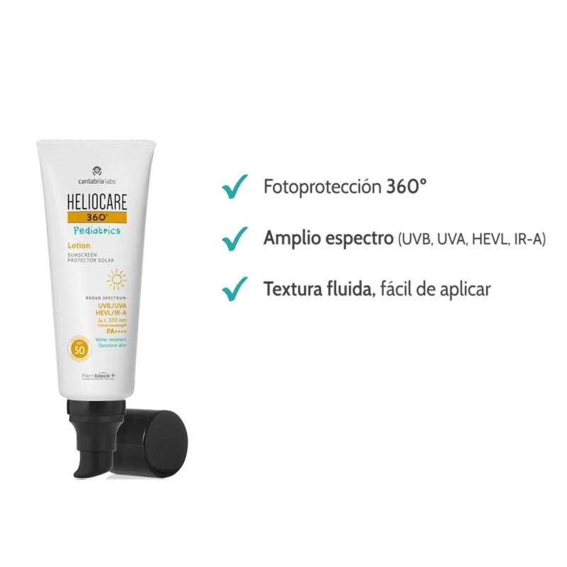 Protector Heliocare Loción Pedíatrica Spf50+. 200ml Protector Heliocare Loción Pedíatrica Spf50+. 200ml