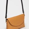 Mini bag Viena en cuero graneado Cuoio