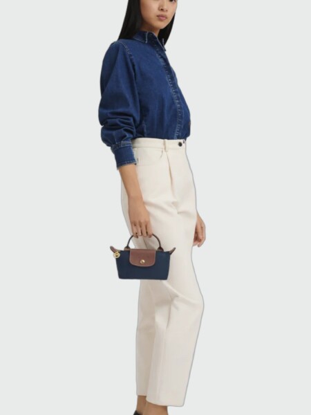 LONGCHAMP - LE PLIAGE ORIGINAL, POUCH Azul