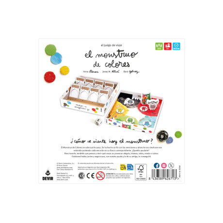 El Monstruo de Colores - El juego de Viajes El Monstruo de Colores - El juego de Viajes
