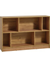 Librería MOSBJERG 6 estantes color roble Librería MOSBJERG 6 estantes color roble