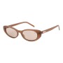 Lentes De Sol Trend Redondo Beis/Beis