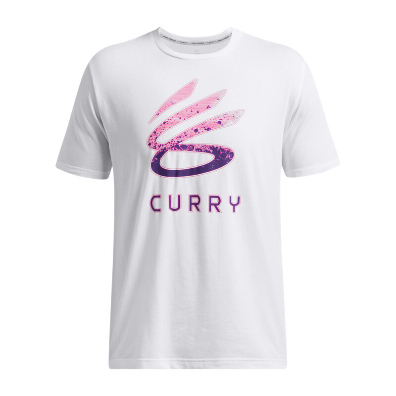 Curry Logo Trend Tee-BLU WHT-100
