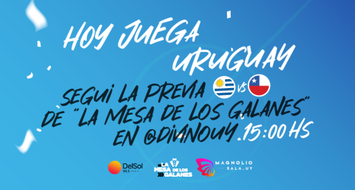 HOY!! La previa de Uru-Chi en nuestro Instagram! @divinouy / 15hs.