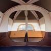 Carpa Estructural Reforzada con Avance 4-6 Personas Marron