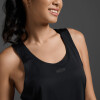 Polo Running Light Speed Tech Singlet Mujer Black/black Reflective