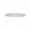 Brazalete moderno-Plata 925-Piedra Nacar-BR3009 conpiedra