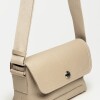 Mini bag Juliette en cuero graneado Vison