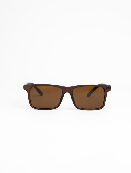 Lentes de Sol Polarizado Protección UV Forum 02 Marron