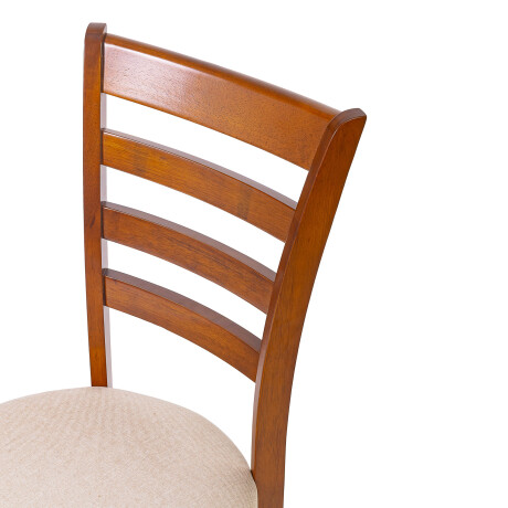 JUEGO DE COMEDOR 1+4 MADERA MARRON HV