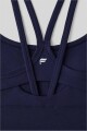 Top Principal Longline Medium Impact Sports Bra Mujer Deep Navy