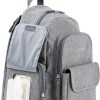 Mochila maternal LUNA skip hop gris