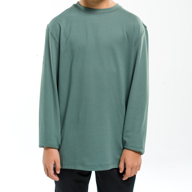 LONG SLEEVE BOYS POLY/SPX EVERLASR E-DAY-BK NEGRO