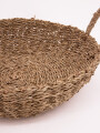 CESTA REDONDA CON ASAS NATURAL