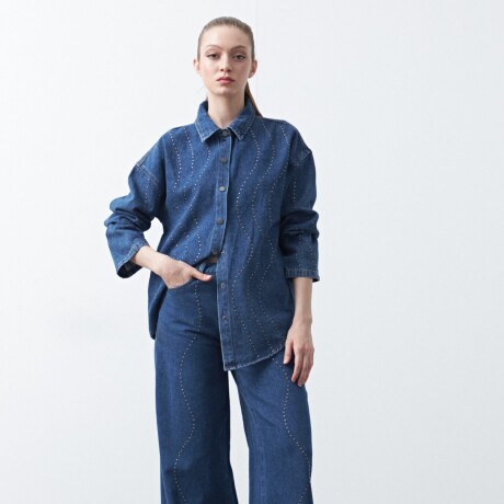 JEAN ALANIS Azul Oscuro