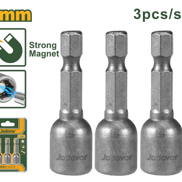 ADAPTADOR MAGNET 8MM ENC 1/4 JADEVER ADAPTADOR MAGNET 8MM ENC 1/4 JADEVER