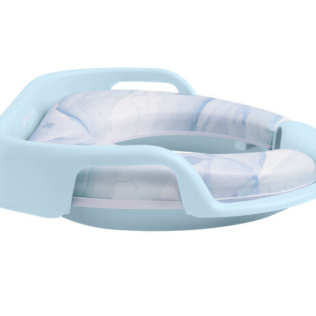 Reductor adaptador inodoros acolchado Sea Shell blue