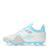 Championes Infantiles Umbro Flash HG Blanco - Celeste