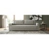 SOFA 4 CUERPOS - TAPIZADO TELA TRAMADA CON PUNTOS GRISES, BLANCOS y NEGROS. SOFA 4 CUERPOS - TAPIZADO TELA TRAMADA CON PUNTOS GRISES, BLANCOS y NEGROS.