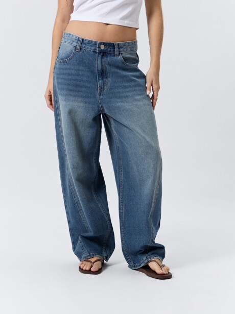 PANTALÓN DENIM BRUMA AZUL MEDIO