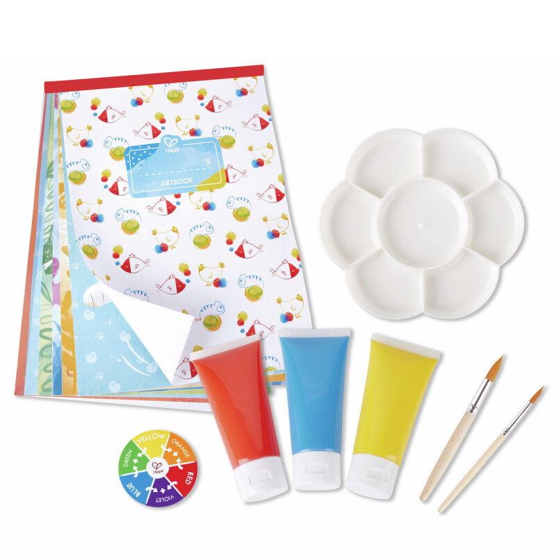 Pintura de mezcla de colores Hape Pintura de mezcla de colores Hape
