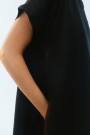 VESTIDO NATSUKI LARGO Negro