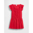 SS LACE TRIM DRS MODERN RED