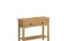 Mesa de arrime 2 cajones Living - Linea mexicana Natural