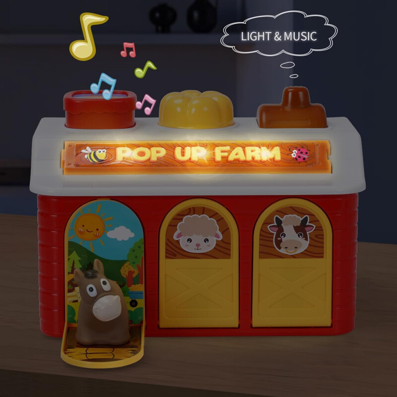 Juguete Didáctico Granja Pop Up Juguete Didáctico Granja Pop Up