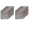 20 Placas Revestimiento Pared Autoadhesiva 70x77cm Promo X20 Piedra Clara