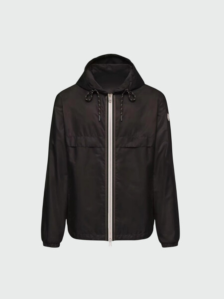 MONCLER - Campera con Capucha Nidge Negro