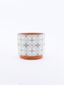 MACETA ARABESQUE ESTAMPADO 1