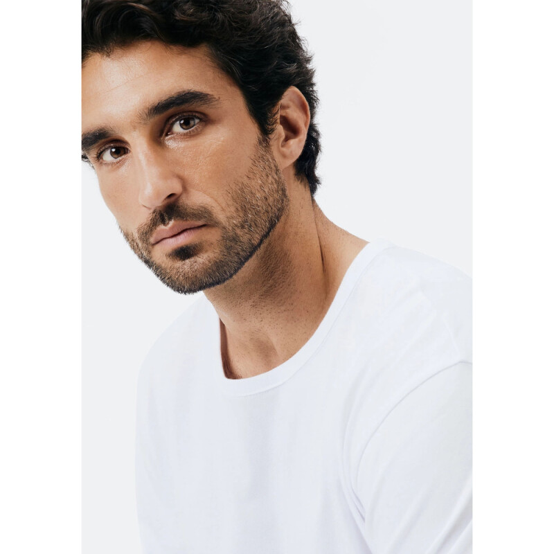 CAMISETA ML MASC BRANCO