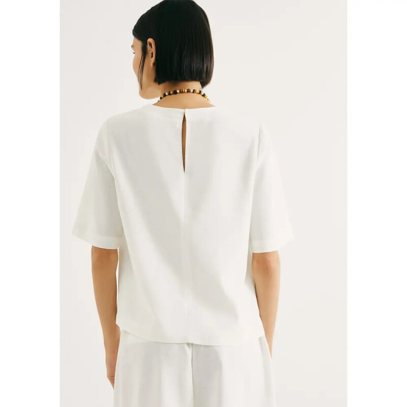 BLUSA FEM BEGE CLARO
